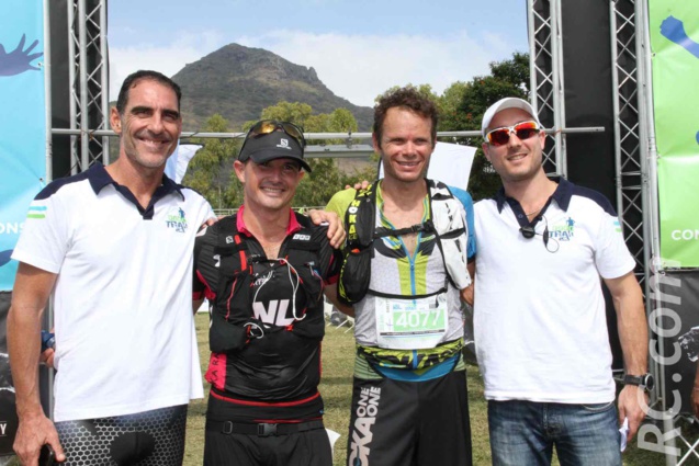 Yan De Maroussen, Simon Desveaux, Ludovic Pommeret et Yannick De Speville