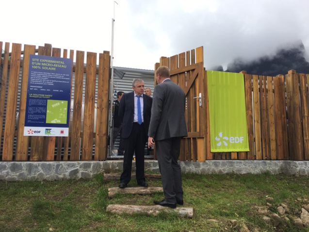 EDF inaugure le microgrid de Mafate, une première mondiale!