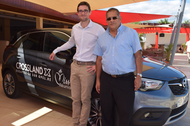 Alexis Récipon, directeur marketing Sogecore, et Arzou Mahamadaly