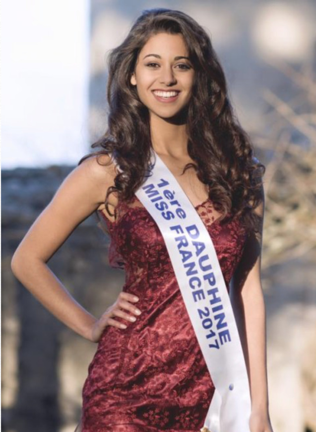 Elue 1ère dauphine Miss France 2017, elle participe à Miss Monde