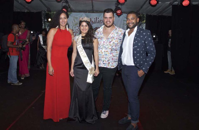 Miss Vacoa avec l'équipe Twenty Two