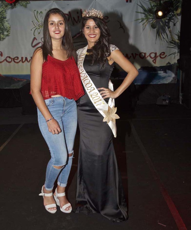 Miss Vacoa 2017: Chloé Damour couronnée, toutes les photos