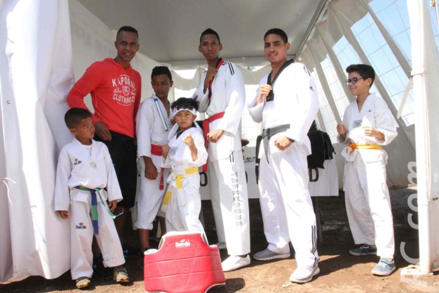 Le club de taekwondo de Gérard Tayllamin
