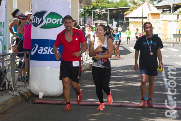 Trail du Coteau Sec : Jean-Patrice Payet et Marcelle Puy aux commandes Trail du Coteau Sec : Jean-Patrice Payet et Marcelle Puy aux commandes