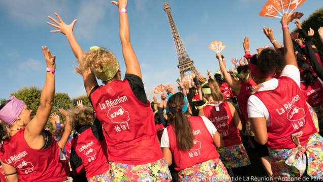 La Réunion a rayonné à La Parisienne! La Réunion a rayonné à La Parisienne!
