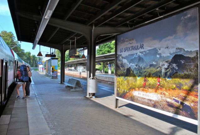 Affichage à Hambourg... Affichage à Hambourg...