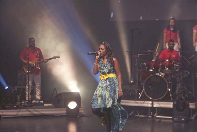 Missty en concert au Conservatoire Gramoune Lélé Saint-Benoît