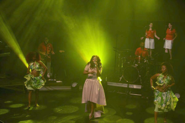 Missty en concert au Conservatoire Gramoune Lélé Saint-Benoît