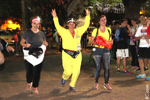 Courir déguisé était conseillé par les organisateurs, histoire de mettre un peu plus d'ambiance