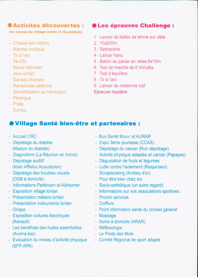 Challenge des Seniors : 25 villes à Saint-Paul ce dimanche Challenge des Seniors : 25 villes à Saint-Paul ce dimanche