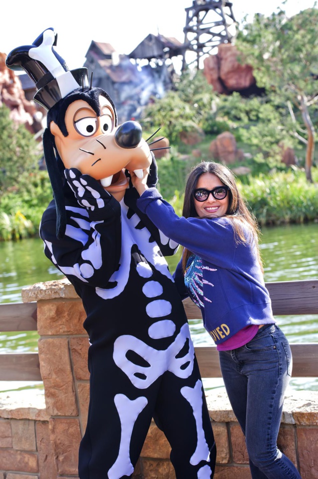 Disney Halloween: Kourtney Kardashian, Salma Hayek, Laetitia Casta sont venues
