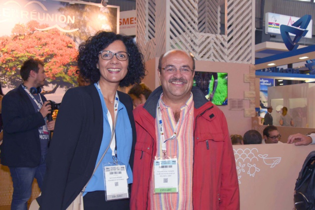 Nathalie Bassire, députée, et Philippe Doki-Thonon Nathalie Bassire, députée, et Philippe Doki-Thonon