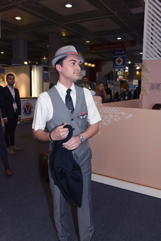 Audrey Chane Pao Kan au salon Top Résa à Paris Audrey Chane Pao Kan au salon Top Résa à Paris