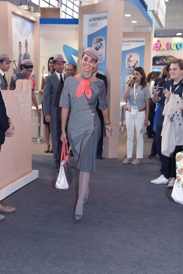 Audrey Chane Pao Kan au salon Top Résa à Paris Audrey Chane Pao Kan au salon Top Résa à Paris