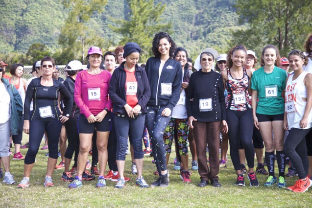 Foulées Féminines à la Plaine des Palmistes avec Azuima Issa