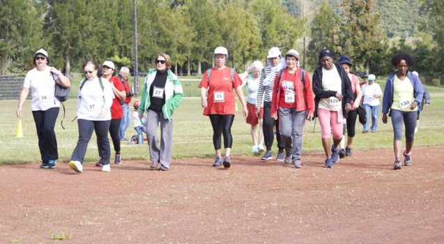 Foulées Féminines à la Plaine des Palmistes avec Azuima Issa