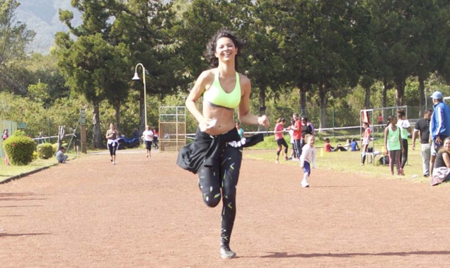 Foulées Féminines à la Plaine des Palmistes avec Azuima Issa