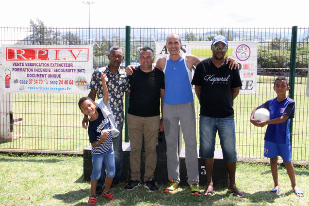 Patrick Vidot a présenté au public quelques uns de ses invités : Hubert Pénombre, footballeur de qualité, Eric Rousseau, ancien champion d'athlétisme, Patrice Payet , incontournable athlète du sud sauvage