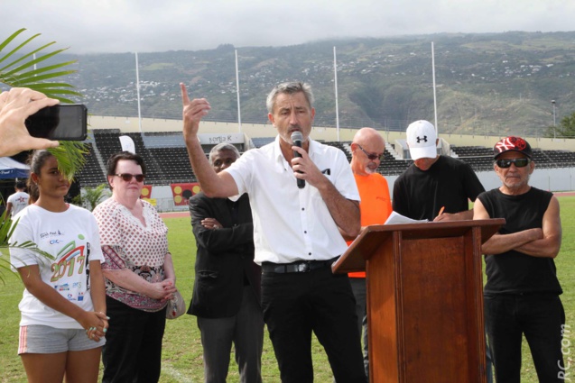 Président Régional  de  « Sports pour Tous », Fred Cliquet a adressé une mention spéciale à l'équipe organisatrice du Challenge