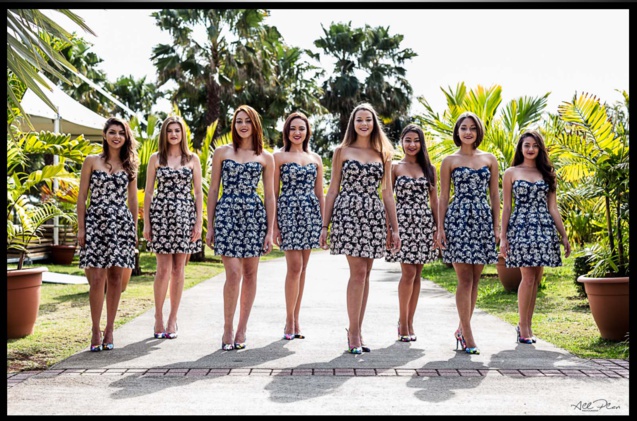 Les 8 candidates Miss Ville du Tampon