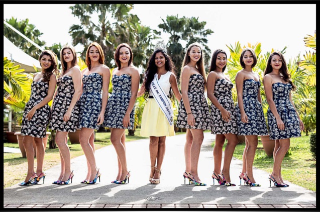 Avec Vani Hoarau, Miss Ville du Tampon 2016