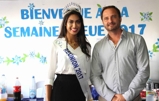 Audrey  Chane Pao Kan et Cyril Arbaud, directeur du pôle gérontologique Roger André