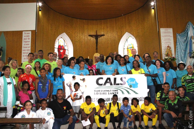 La première Messe des Sportifs a été célébrée en l'église Saint-Augustin de la Ravine des Cabris