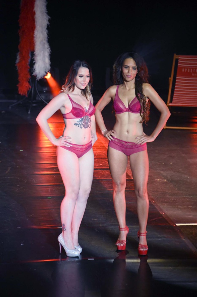 Miss Lingerie France 2017 à la Cigale à Paris: Shanyce élue!