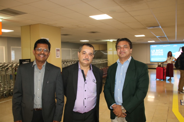 Bapu Paul, Marcelino Aumord et Sanjeev Kumar Bhati