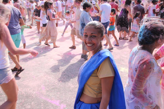 La Fête du Holi à Saint-André