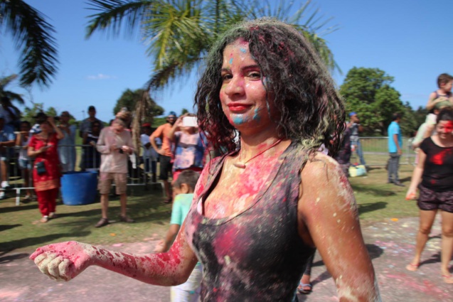 La Fête du Holi à Saint-André