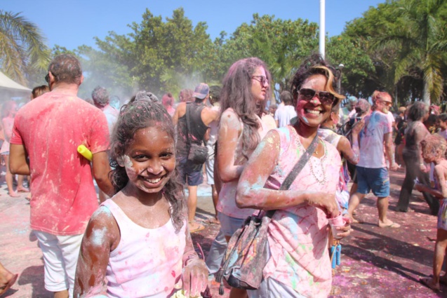 La Fête du Holi à Saint-André