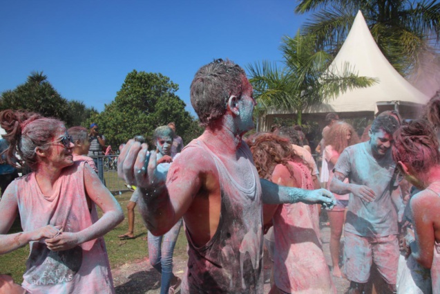 La Fête du Holi à Saint-André