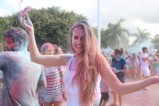 La Fête du Holi à Saint-André