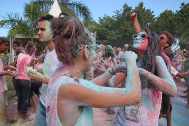 La Fête du Holi à Saint-André