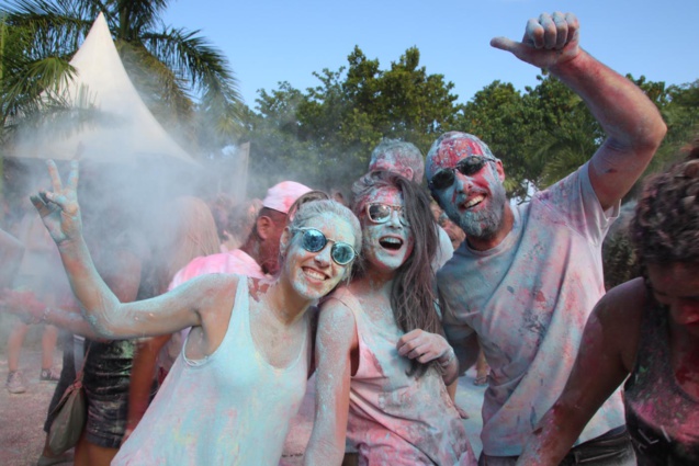La Fête du Holi à Saint-André
