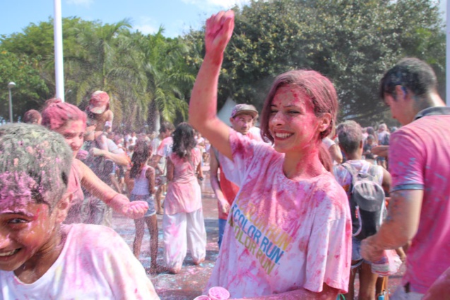 La Fête du Holi à Saint-André