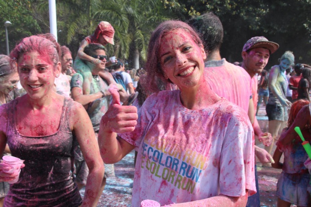 La Fête du Holi à Saint-André