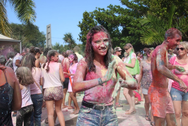 La Fête du Holi à Saint-André