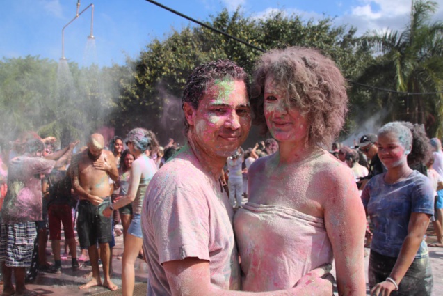 La Fête du Holi à Saint-André