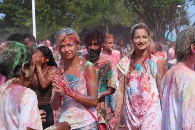 La Fête du Holi à Saint-André