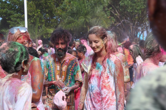 La Fête du Holi à Saint-André