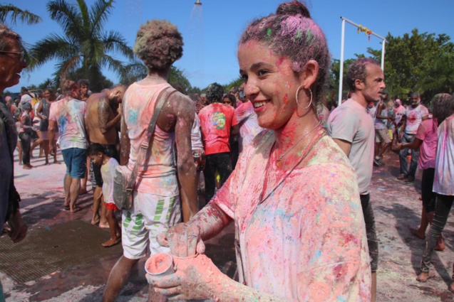 La Fête du Holi à Saint-André