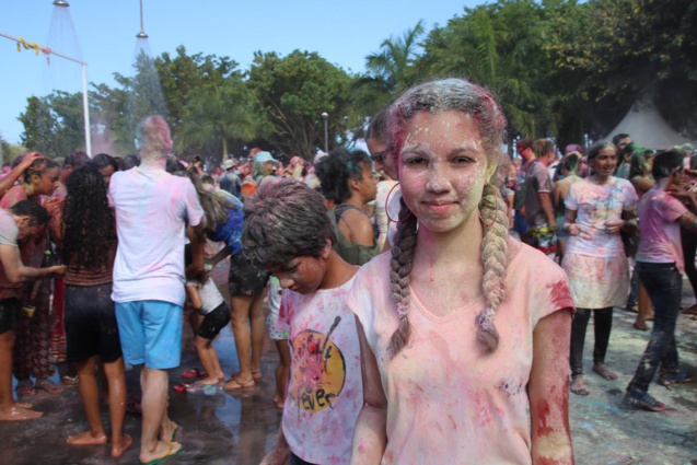 La Fête du Holi à Saint-André
