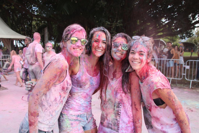 La Fête du Holi à Saint-André