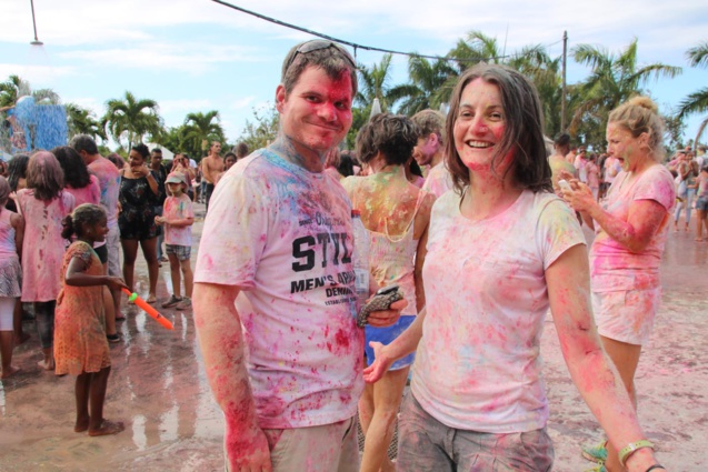 La Fête du Holi à Saint-André