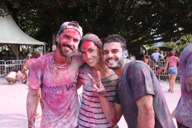 La Fête du Holi à Saint-André