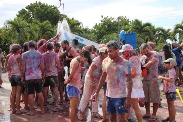 La Fête du Holi à Saint-André