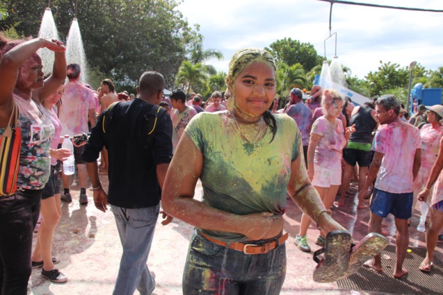La Fête du Holi à Saint-André