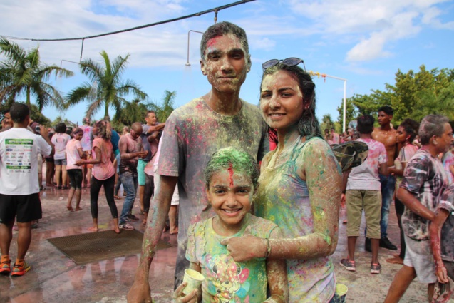 La Fête du Holi à Saint-André